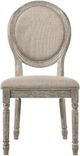ACME Furniture Faustine Salvaged Light Oak/Tan Dining Side Chair-1