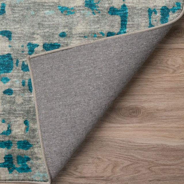 Dalyn™ Rug Company Brisbane BR5 Teal 5'x8' Area Rug-1