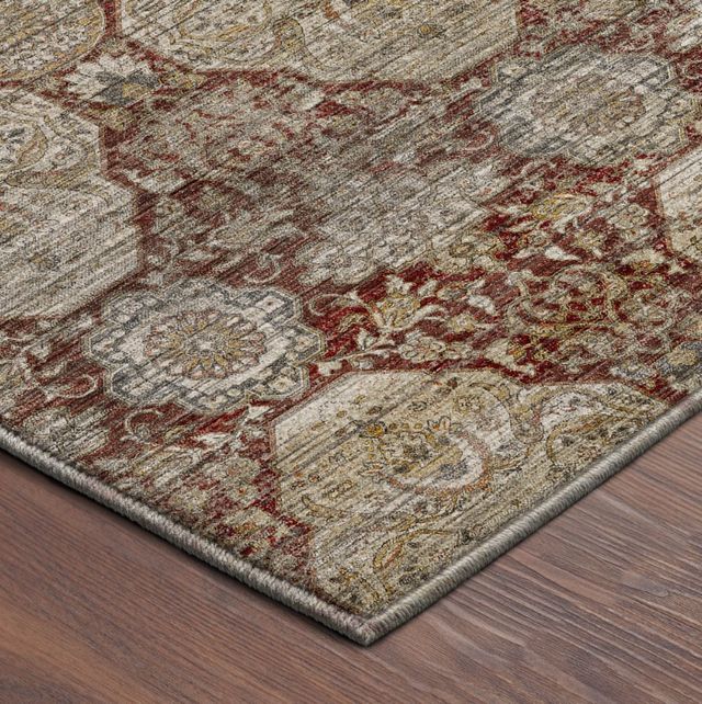 Dalyn™ Rug Company Aristo AR8 Burgundy 5'x8' Area Rug-4