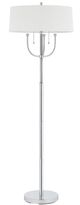 Cal® Lighting & Accessories Lesinametal Chrome Floor Lamp-0