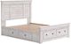 Signature Design by Ashley® Fenderport Whitewash Queen Storage Pane Bed-4
