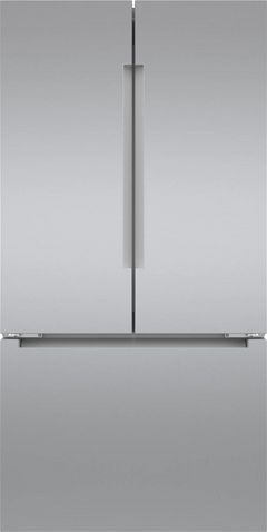 Bosch® 800 Series 36 in. 20.8 Cu. Ft. Easy Clean Stainless Steel Counter Depth Bottom Freezer Refrigerator