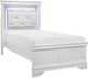 Mazin Furniture Lana White Twin Panel Bed-0