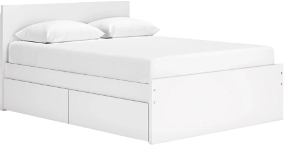 トップス asano Signature Design by Ashley® Onita White Storage Queen Panel