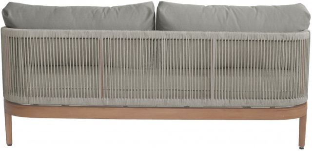 Meridian Furniture Maui Gray Fabric Outdoor Loveseat-2