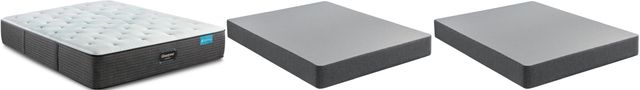 Beautyrest® Harmony™ Maui™ Hybrid Tight Top Medium Firm California King Mattress and Standard Foundation-1