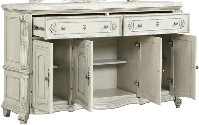New Classic® Home Furnishings Bianello Vintage Ivory Server-3