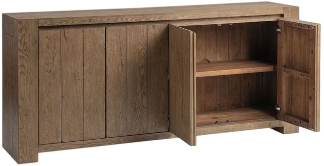 Classic Home Bristol Cafe Brown 4-Door Cabinet-2