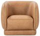 Classic Home Rinner Tan Swivel Chair-2