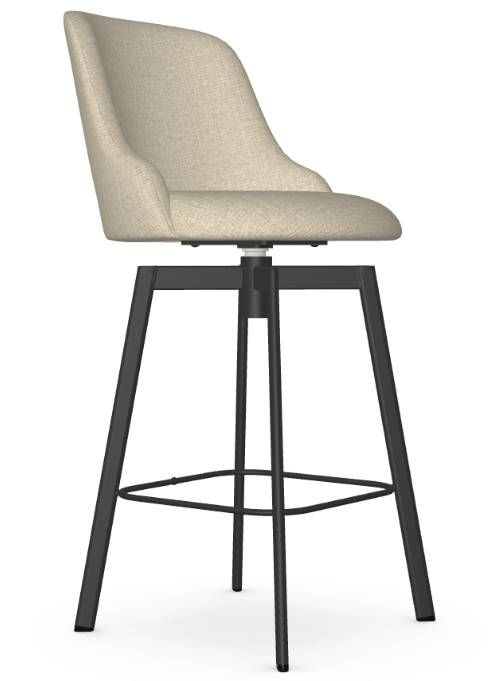 Amisco Customizable Diego Swivel Counter Stool-1