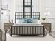 Kincaid® Acquisitions Black Sylvan Queen Metal Rod Bed-3