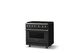 Viking® 5 Series 36" Antique Bronze Pro Style Gas (LP) Range with Brushed Brass Trim-2