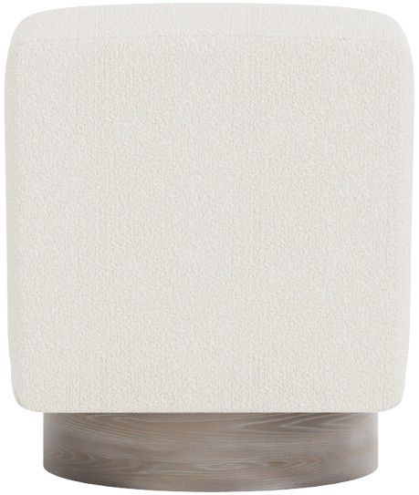 Bernhardt Marley Bernhardt Living White Swivel Chair-2