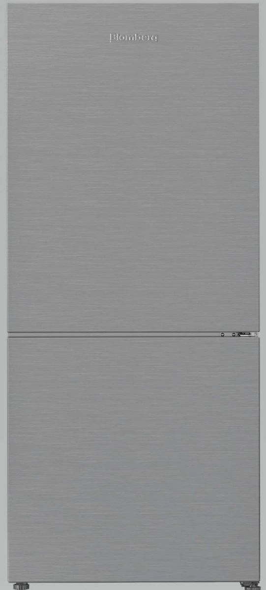 Blomberg® 28 in. 13.8 Cu. Ft. Stainless Steel Bottom Freezer Freestanding Refrigerator-0
