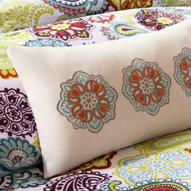 Olliix by Mi Zone Tamil Multi King/California King Comforter Set-4