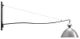 Currey & Company Far Out Brushed Aluminum/Gray Iron Wall Sconce-0