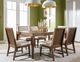 Legacy Classic Midland 2-Piece Warm Amber/White Upholstered Side Chair Set-2