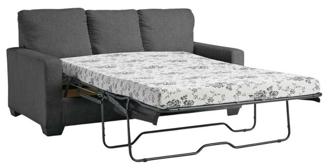 Signature Design by Ashley® Rannis Pewter Queen Sofa Sleeper-0