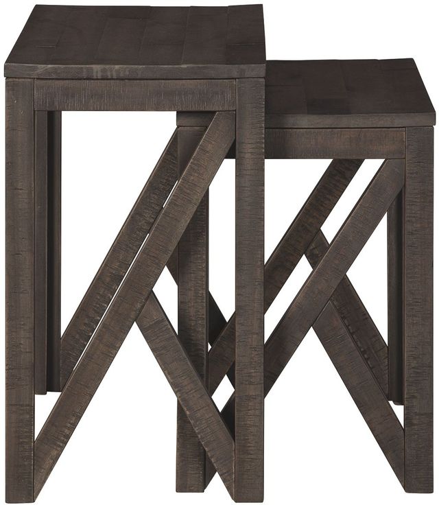 Signature Design by Ashley® Emerdale Washed Gray Nesting Tables-1