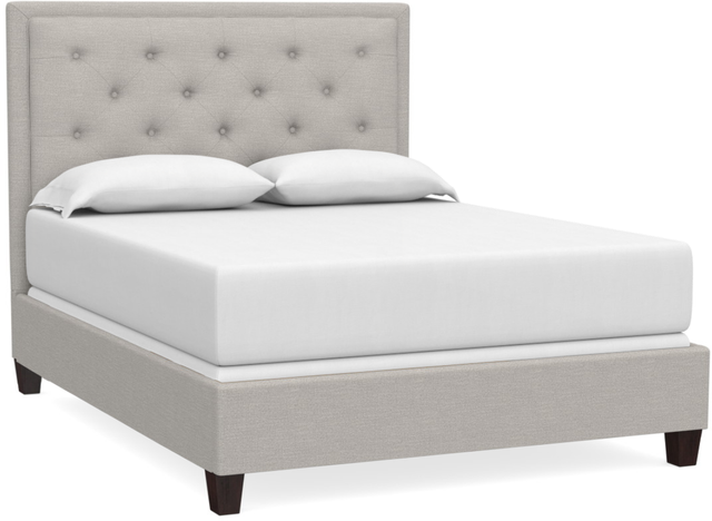 Bassett® Furniture Custom Upholstered Beds Manhattan Rectangular Bed-0