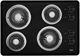 Whirlpool® 30" Black Electric Cooktop-0
