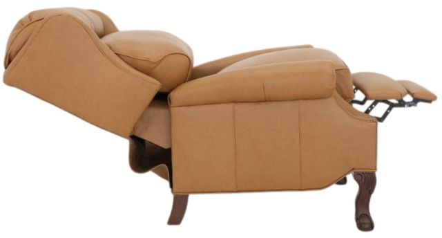 BarcaLounger® Danbury Santa Fe Brandy Leather Manual Recliner-1