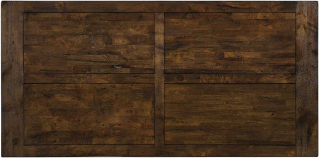Coaster® Coleman 5-Piece Rustic Golden Brown Dining Table Set-3