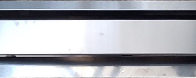 Dosseret de 4 po pour cuisinières Bertazzoni® de 48 po - Acier inoxydable-2