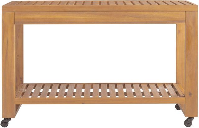 Linon Cannon Natural Wooden Island Table-2