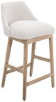International Furniture Direct Emma White 30" Bar Stool-0