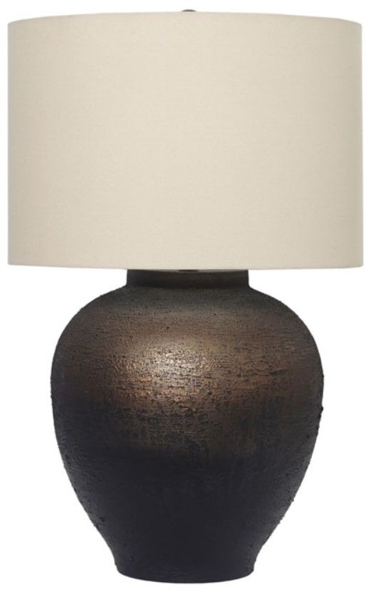 Signature Design by Ashley® Newgerhard Black/Brown Table Lamp-0