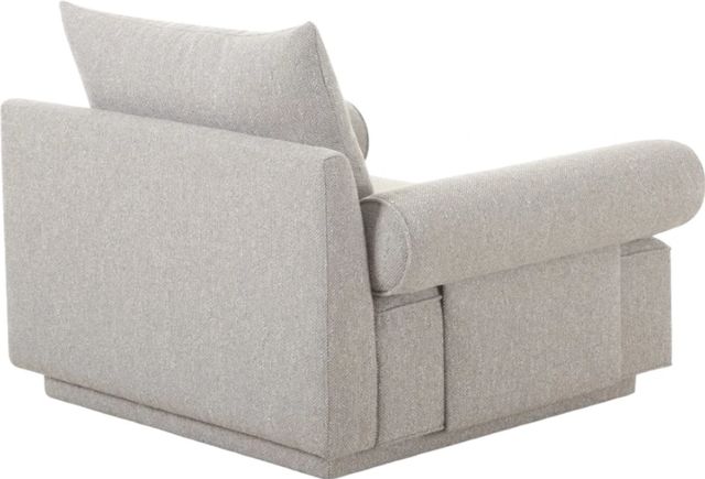 Moe's Home Collection Rosello Light Grey Arm Chair-3