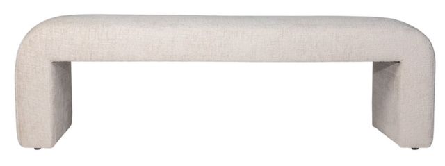 Jofran Inc. Sophia Gray Large Bench-2