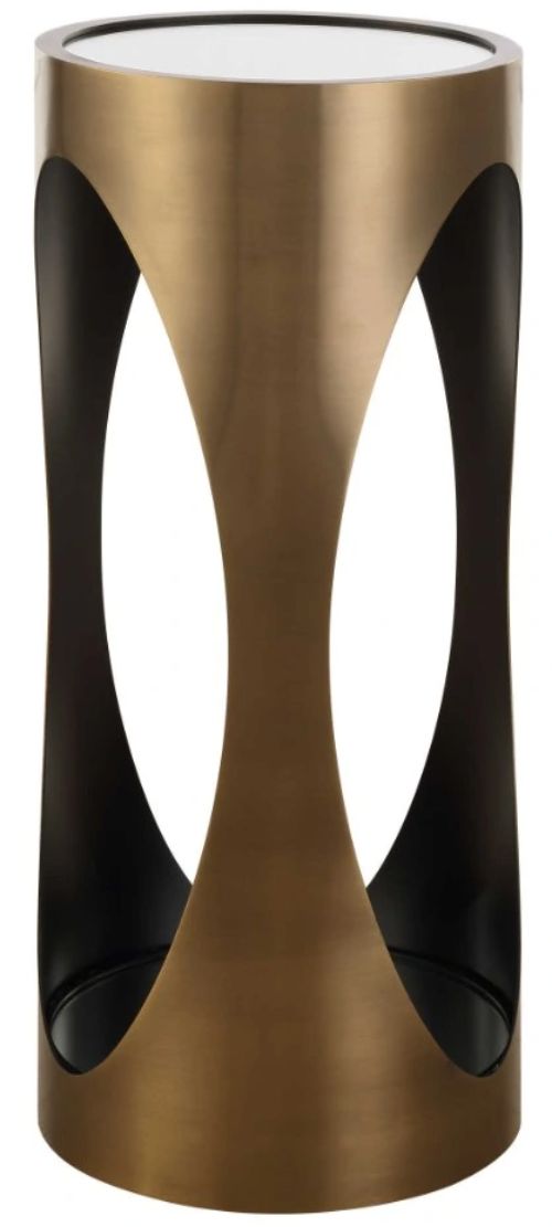 Uttermost® Achilles Brass Drink Table-0