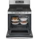 GE® 30" Stainless Steel Freestanding Gas Range-3
