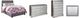 Signature Design by Ashley® Coralayne 4-Piece Gray Full Youth Panel Bed Set-0