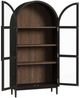 Elements International Santiago Espresso Bookcase-4