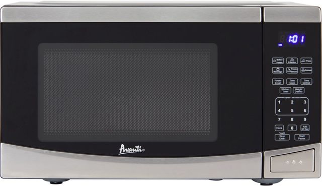 Avanti® 0.9 Cu. Ft. Stainless Steel Countertop Microwave-0