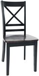 Jofran Inc. Asbury Park 6-Piece AP Black/Autumn Brown Dining Set-3