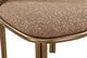 Modus Furniture Mataranka Brushed Gold/Giraffe Upholstered Dining Side Chair-5
