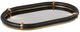 Uttermost® Cyprus Black/Brass Oval Tray-0