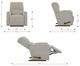 La-Z-Boy® Cade Ocean Manual Rocking Recliner-2