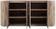 International Furniture Direct Balam Stained White Console-5