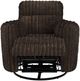 Catnapper® Daydream Chocolate Manual Swivel Gliding Recliner-2