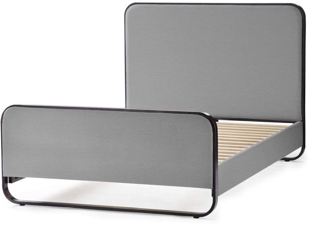 Malouf® Godfrey Designer Stone King Panel Bed-0