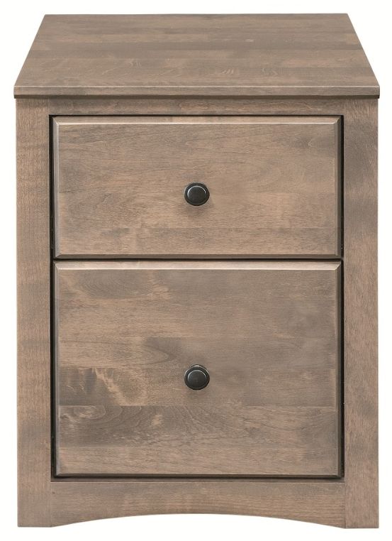 Archbold Furniture Customizable 2-Drawer Rolling File-1
