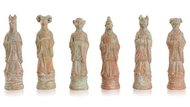 Stylecraft Beige Zodiac Statue-1