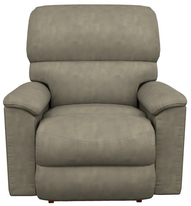 La-Z-Boy® Brooks Charcoal Power Rocking Recliner with Headrest-1