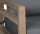 CabanaCoast® Customizable Landing Fabric/Wooden Outdoor Lounge Chair-5