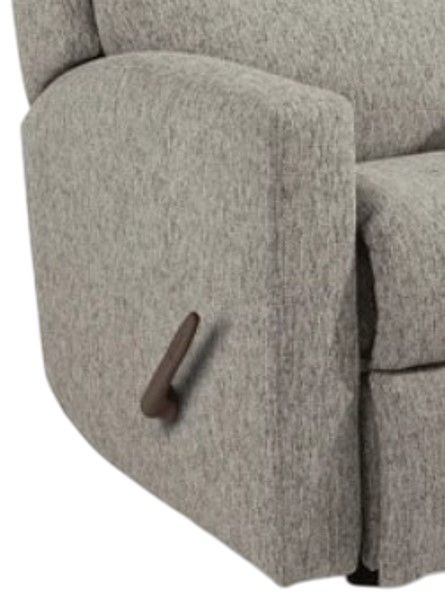 Flexsteel® Chip Gray Rocking Recliner-1